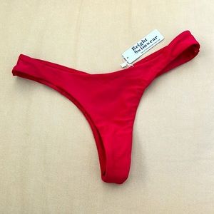 Bright swimwear. Size medium. Scarlett color.